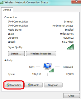 cara mengatasi jaringan wifi yang limited