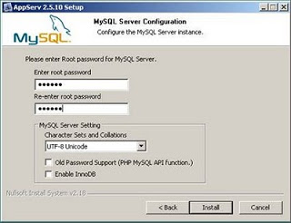 Cara Install AppServ 2.5.10